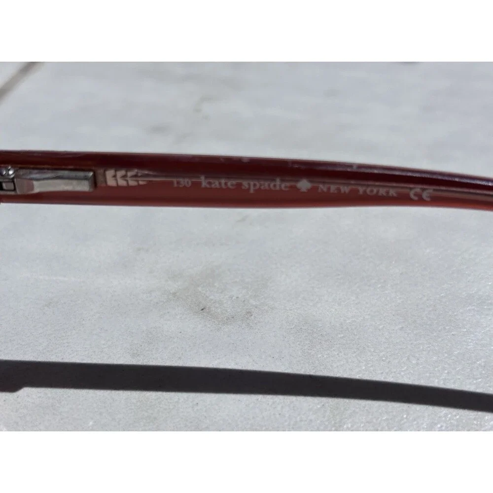 kate spade CALYER Cat Eye nectar Frames Burgundy Plastic Full Rim Lot of 3
